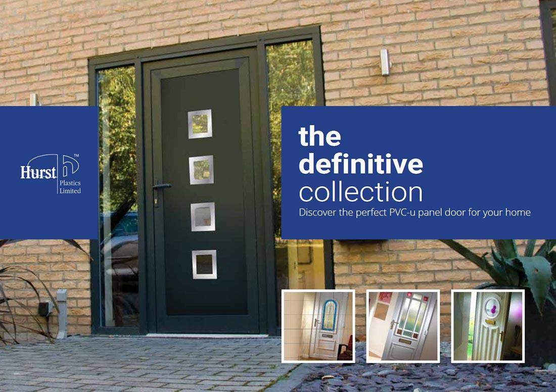 Discover the perfect PVC-u panel door for your home - Hurst Plastics Ltd